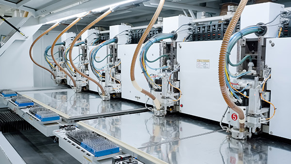 CNC drilling — line 2