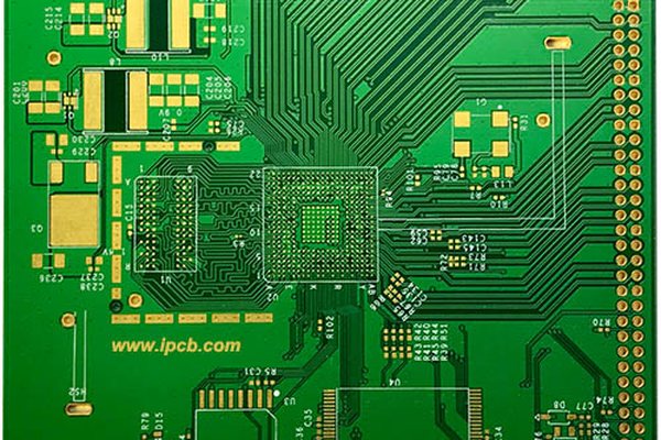 8-Layer Backplane with Gold Fingers